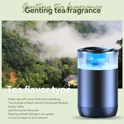 Smart LED Cloud Mist Car Diffuser – Aromatherapy & Air Freshener